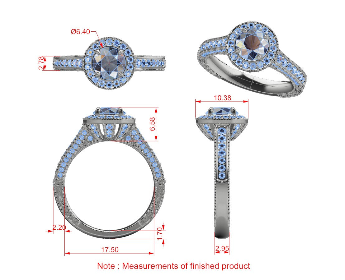ENGAGEMENT RING | E1497 100