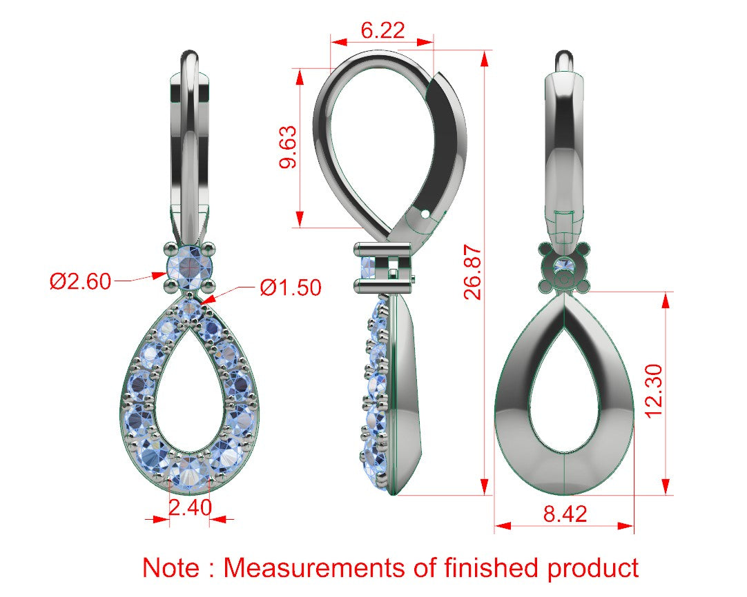 DROP EARRINGS | R1304