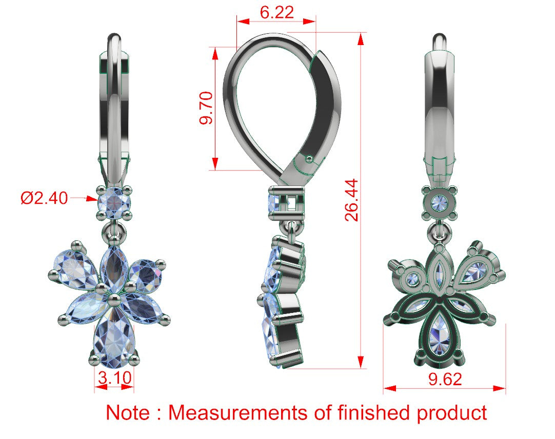 DROP EARRINGS | R1307