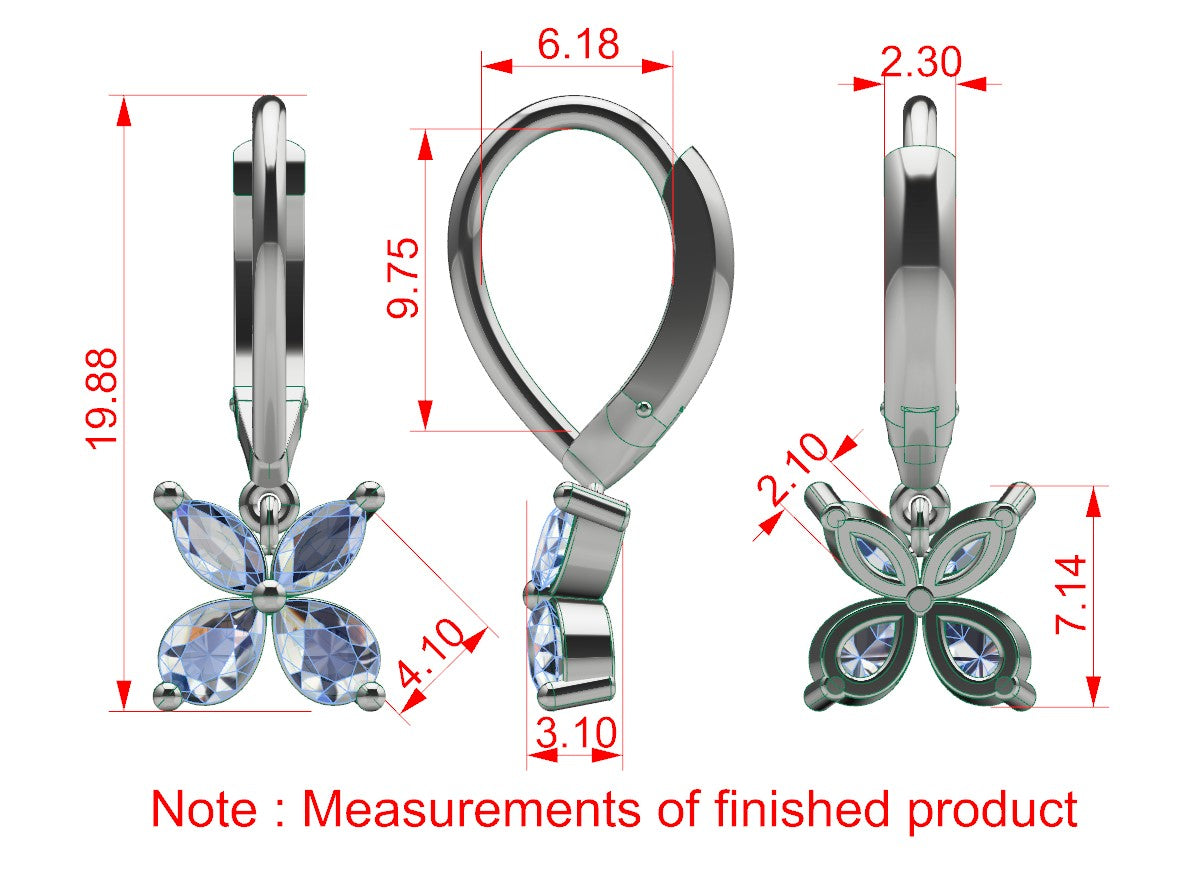 DROP EARRINGS | R1308