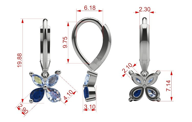 DROP EARRINGS | R1308