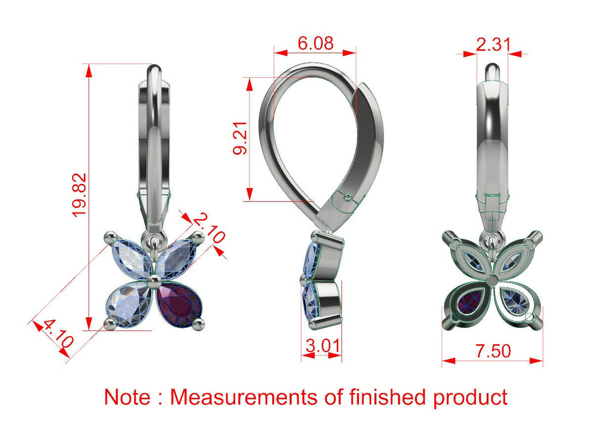 DROP EARRINGS | R1308