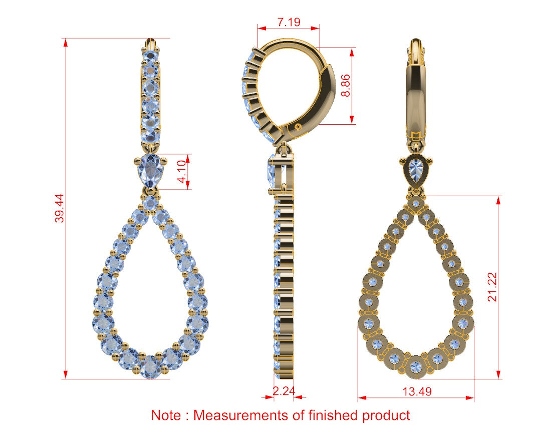 DROP EARRINGS | R1310