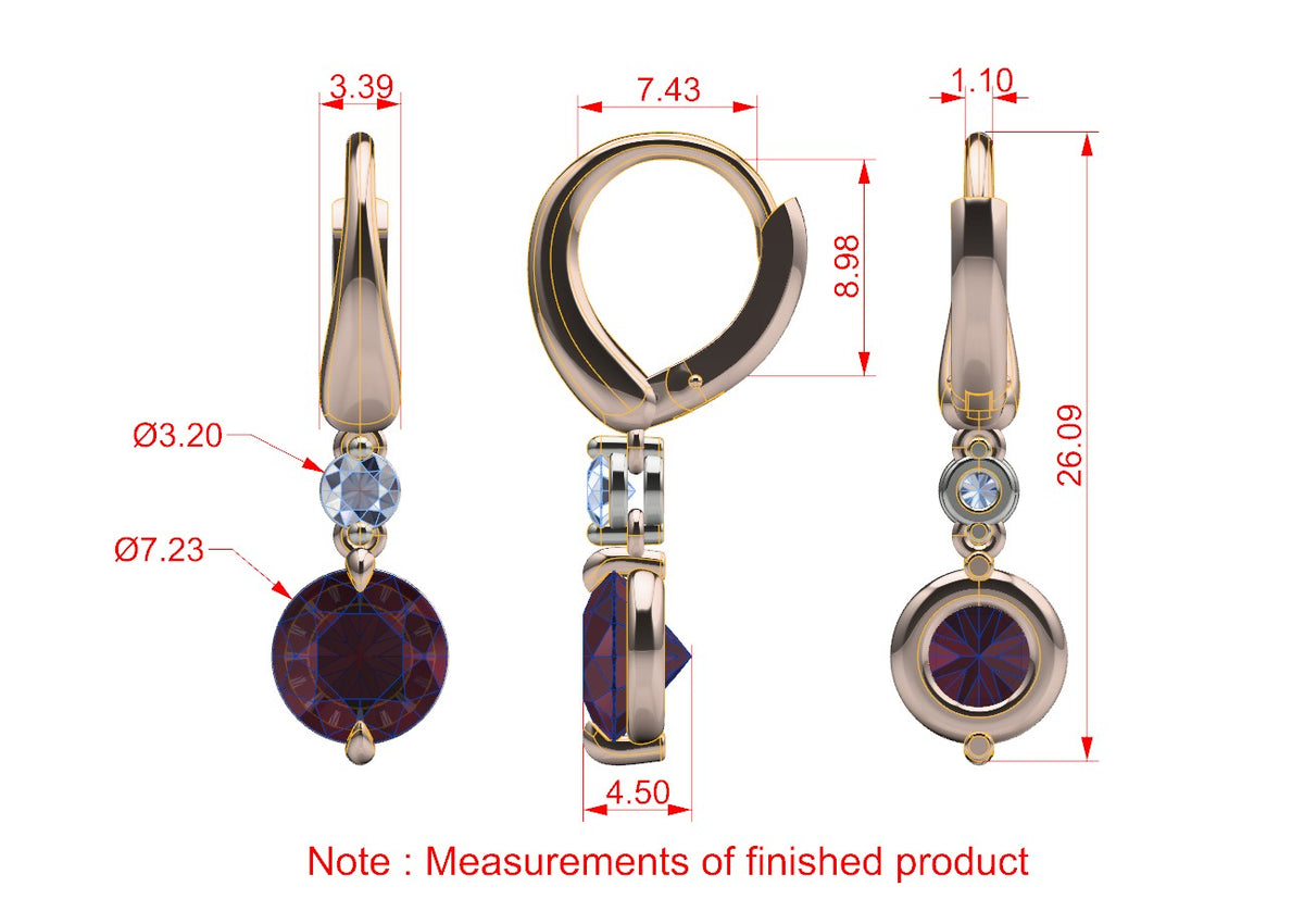 DROP EARRINGS | R1313