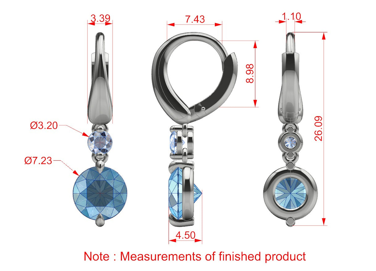 DROP EARRINGS | R1313