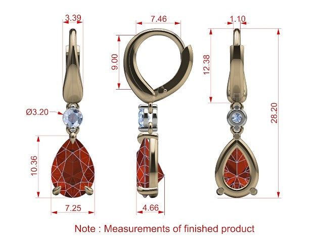 DROP EARRINGS | R1314