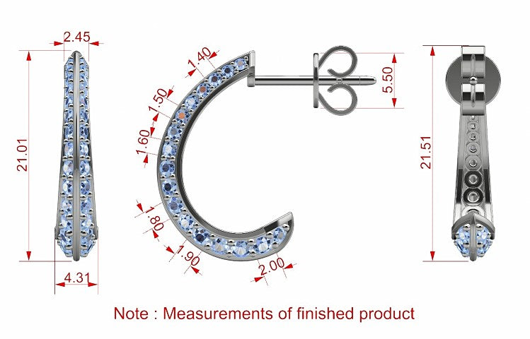 HOOP EARRINGS | R1354